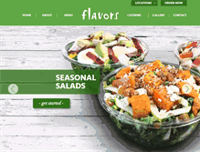 Tablet Screenshot of flavorsnyc.com